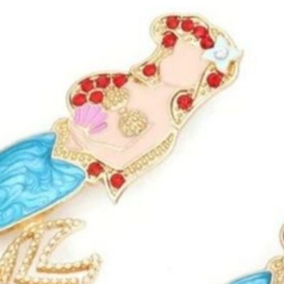 New ARIEL THE LITTLE MERMAID INSPIRED EARRINGS - Picture 5 of 7